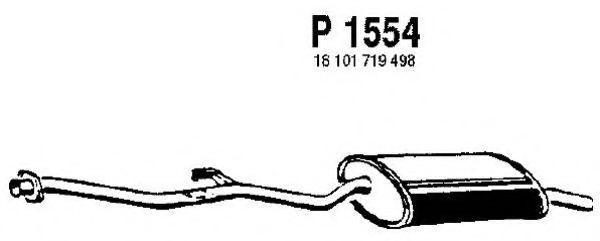 FENNO P1554 Глушитель выхлопных газов конечный для BMW (Бмв) FENNO P1554 Глушитель выхлопных газов конечный для BMW (Бмв)