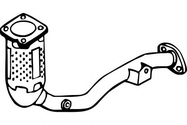 FENNO P170CAT Катализатор для PEUGEOT 207 (Пежо 207) FENNO P170CAT Катализатор для PEUGEOT 207 (Пежо 207)