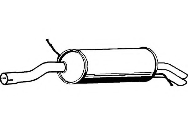 FENNO P1841 Глушитель выхлопных газов конечный для CITROëN (Cитроëн) FENNO P1841 Глушитель выхлопных газов конечный для CITROëN (Cитроëн)