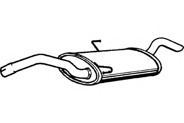 FENNO P1869 Глушитель выхлопных газов конечный для CITROëN (Cитроëн) FENNO P1869 Глушитель выхлопных газов конечный для CITROëN (Cитроëн)