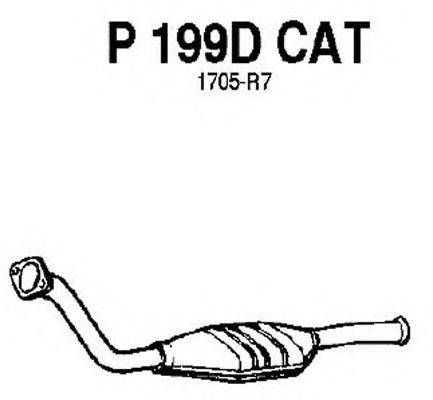 FENNO P199DCAT Катализатор для PEUGEOT EXPERT (Пежо Эxпэрт) FENNO P199DCAT Катализатор для PEUGEOT EXPERT (Пежо Эxпэрт)