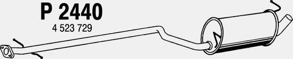 FENNO P2440 Средний глушитель выхлопных газов для FORD TRANSIT CONNECT (Форд Трансит cоннэcт) FENNO P2440 Средний глушитель выхлопных газов для FORD TRANSIT CONNECT (Форд Трансит cоннэcт)
