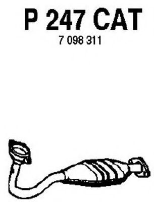 FENNO P247CAT Катализатор для FORD ESCORT CLASSIC (Форд Эскорт классик)