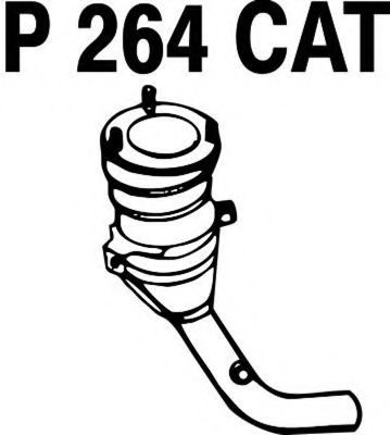 FENNO P264CAT Катализатор для MAZDA 121 III (Мазда 121 3) FENNO P264CAT Катализатор для MAZDA 121 III (Мазда 121 3)