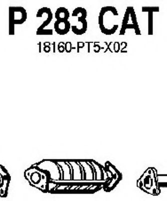 FENNO P283CAT Катализатор для HONDA (Хонда) FENNO P283CAT Катализатор для HONDA (Хонда)