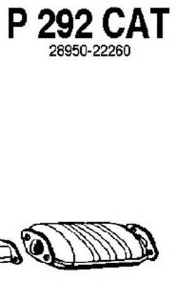 FENNO P292CAT Катализатор для HYUNDAI EXCEL (Хендай Эxcэл) FENNO P292CAT Катализатор для HYUNDAI EXCEL (Хендай Эxcэл)