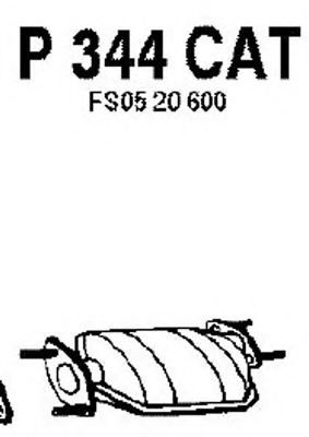 FENNO P344CAT Катализатор для MAZDA MX-6 (Мазда Мx-6) FENNO P344CAT Катализатор для MAZDA MX-6 (Мазда Мx-6)