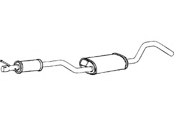 FENNO P3463 Глушитель выхлопных газов конечный для MAZDA 3 (Мазда 3) FENNO P3463 Глушитель выхлопных газов конечный для MAZDA 3 (Мазда 3)