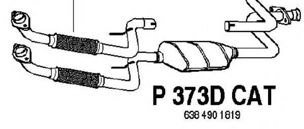 FENNO P373DCAT Катализатор для MERCEDES-BENZ VITO (Мэрcэдэс-бэнз Вито) FENNO P373DCAT Катализатор для MERCEDES-BENZ VITO (Мэрcэдэс-бэнз Вито)