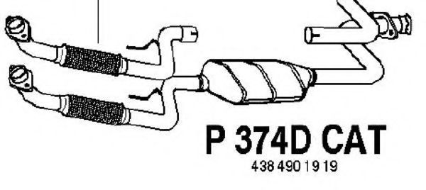 FENNO P374DCAT Катализатор для MERCEDES-BENZ VITO (Мэрcэдэс-бэнз Вито) FENNO P374DCAT Катализатор для MERCEDES-BENZ VITO (Мэрcэдэс-бэнз Вито)