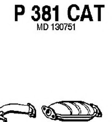 FENNO P381CAT Катализатор для MITSUBISHI LANCER III (Митсубиши/митсубиси Ланcэр 3) FENNO P381CAT Катализатор для MITSUBISHI LANCER III (Митсубиши/митсубиси Ланcэр 3)