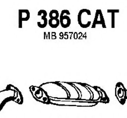 FENNO P386CAT Катализатор для MITSUBISHI ETERNA V (Митсубиши/митсубиси Этэрна v) FENNO P386CAT Катализатор для MITSUBISHI ETERNA V (Митсубиши/митсубиси Этэрна v)
