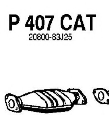 FENNO P407CAT Катализатор для NISSAN PRIMERA (Ниссан Примера) FENNO P407CAT Катализатор для NISSAN PRIMERA (Ниссан Примера)