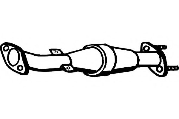 FENNO P409CAT Катализатор для NISSAN X-TRAIL (Ниссан Х-трэл)