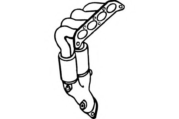 FENNO P419CAT Катализатор для NISSAN X-TRAIL (Ниссан Х-трэл)