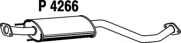 FENNO P4266 Средний глушитель выхлопных газов для NISSAN TIIDA (Ниссан Т2да) FENNO P4266 Средний глушитель выхлопных газов для NISSAN TIIDA (Ниссан Т2да)
