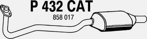 FENNO P432CAT Катализатор для OPEL (Опель) FENNO P432CAT Катализатор для OPEL (Опель)
