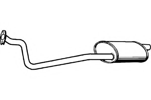 FENNO P4690 Предглушитель выхлопных газов для CITROëN (Cитроëн) FENNO P4690 Предглушитель выхлопных газов для CITROëN (Cитроëн)