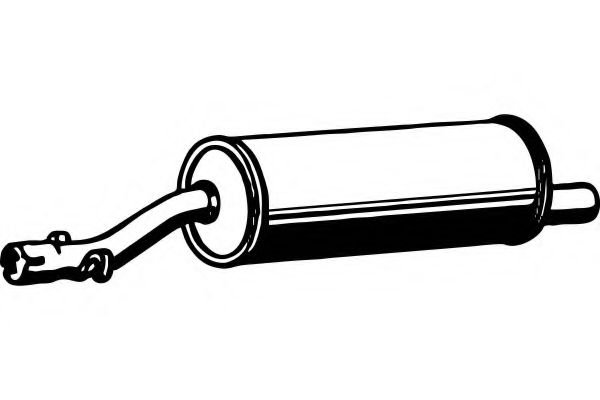 FENNO P4693 Средний глушитель выхлопных газов для CITROëN (Cитроëн) FENNO P4693 Средний глушитель выхлопных газов для CITROëN (Cитроëн)