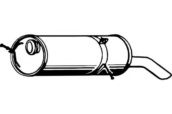 FENNO P4786 Глушитель выхлопных газов конечный для PEUGEOT 307 (Пежо 307) FENNO P4786 Глушитель выхлопных газов конечный для PEUGEOT 307 (Пежо 307)