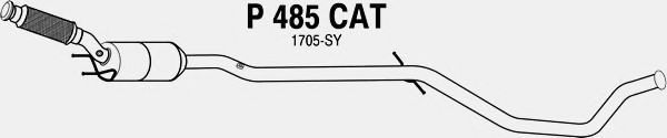 FENNO P485CAT Катализатор для PEUGEOT 407 (Пежо 407) FENNO P485CAT Катализатор для PEUGEOT 407 (Пежо 407)