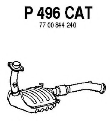 FENNO P496CAT Катализатор для RENAULT CLIO II (Рено Клио 2) FENNO P496CAT Катализатор для RENAULT CLIO II (Рено Клио 2)