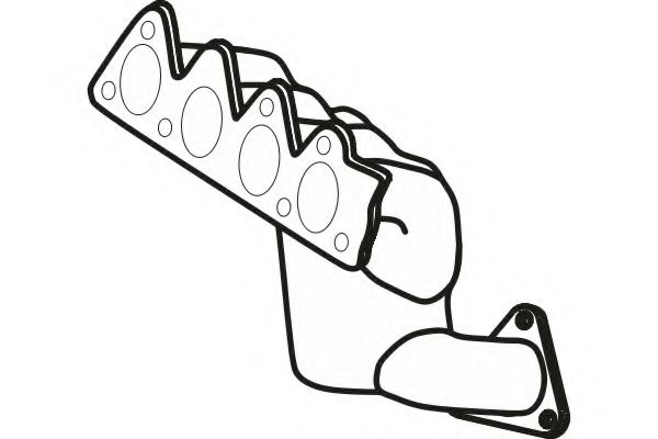 FENNO P514CAT Катализатор для RENAULT SCNIC I (Рено Сценик и) FENNO P514CAT Катализатор для RENAULT SCNIC I (Рено Сценик и)