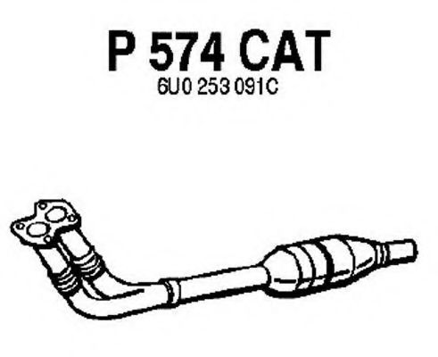 FENNO P574CAT Катализатор для SKODA FELICIA II (Шкода Фелиция 2) FENNO P574CAT Катализатор для SKODA FELICIA II (Шкода Фелиция 2)