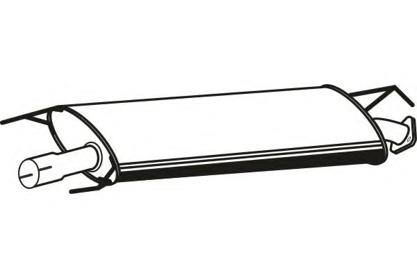 FENNO P6528 Средний глушитель выхлопных газов для TOYOTA RAV 4 III (Тойота/тоета Рав 4 3) FENNO P6528 Средний глушитель выхлопных газов для TOYOTA RAV 4 III (Тойота/тоета Рав 4 3)