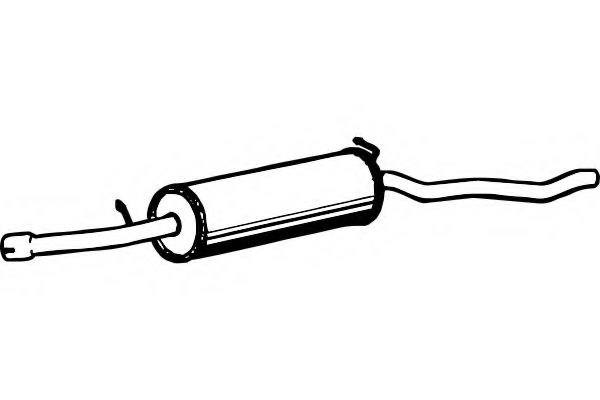 FENNO P7417 Средний глушитель выхлопных газов для VOLKSWAGEN SHARAN (Фольксваген Шаран) FENNO P7417 Средний глушитель выхлопных газов для VOLKSWAGEN SHARAN (Фольксваген Шаран)