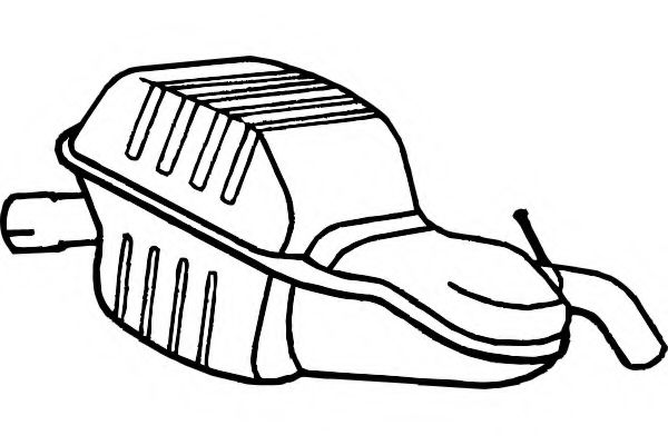 FENNO P7846 Глушитель выхлопных газов конечный для VOLVO V70 II (Вольво V70 2) FENNO P7846 Глушитель выхлопных газов конечный для VOLVO V70 II (Вольво V70 2)