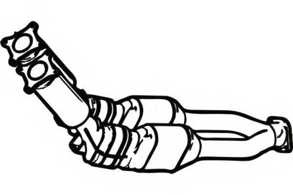 FENNO P790CAT Катализатор для VOLVO S80 I (Вольво S80 1) FENNO P790CAT Катализатор для VOLVO S80 I (Вольво S80 1)