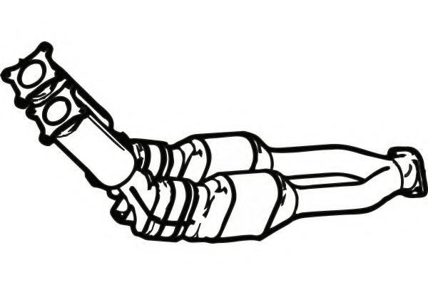 FENNO P791CAT Катализатор для VOLVO S80 I (Вольво S80 1) FENNO P791CAT Катализатор для VOLVO S80 I (Вольво S80 1)