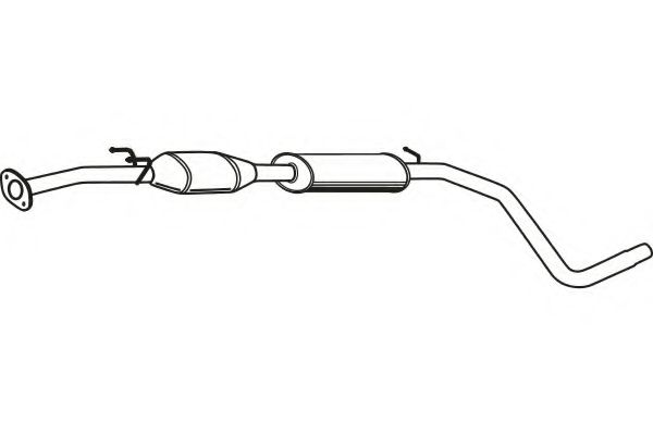 FENNO P9258DCAT Катализатор для FIAT RITMO III (Фиат Ритмо 3)