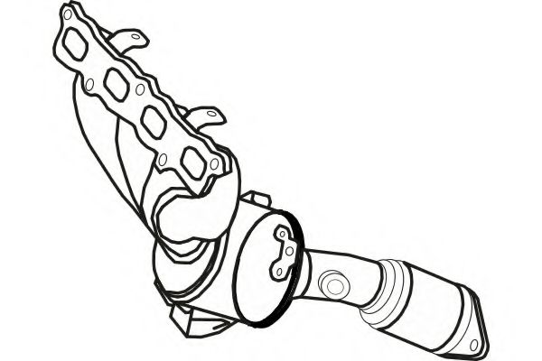 FENNO P9260CAT Катализатор для FORD FIESTA VI (Форд Фиеста 6)