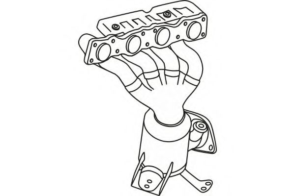 FENNO P9400CAT Катализатор для BMW 1 (Бмв 1) FENNO P9400CAT Катализатор для BMW 1 (Бмв 1)