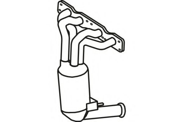 FENNO P9733CAT Катализатор для CITROËN C4 II (CитроËн С4 2) FENNO P9733CAT Катализатор для CITROËN C4 II (CитроËн С4 2)
