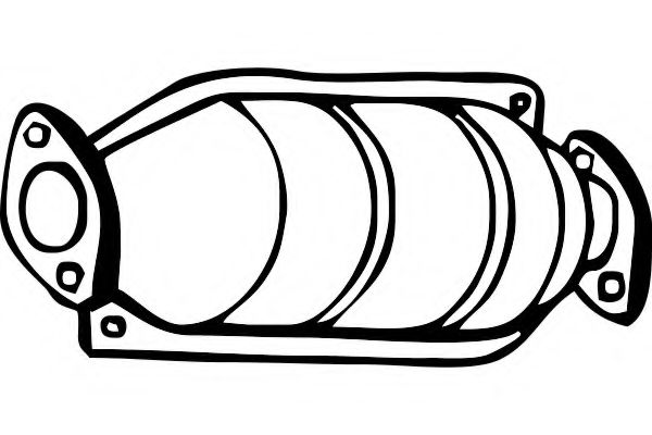 FENNO P9774CAT Катализатор для MITSUBISHI SPACE STAR (Митсубиши/митсубиси Спэйс стар)
