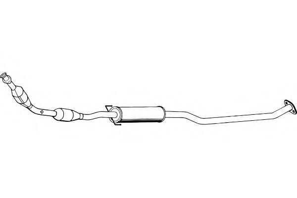 FENNO P9786CAT Катализатор для TOYOTA PRIUS (Тойота/тоета Приус) FENNO P9786CAT Катализатор для TOYOTA PRIUS (Тойота/тоета Приус)