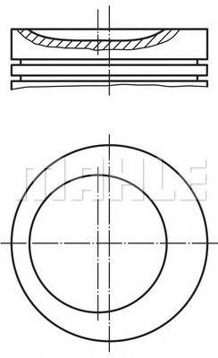 PERFECT CIRCLE 56 03818 0 Поршень для BMW Z3 (Бмв З3) PERFECT CIRCLE 56 03818 0 Поршень для BMW Z3 (Бмв З3)