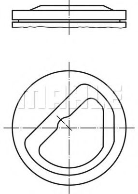 PERFECT CIRCLE 56 03408 0 Поршень для BMW 7 (Бмв 7) PERFECT CIRCLE 56 03408 0 Поршень для BMW 7 (Бмв 7)