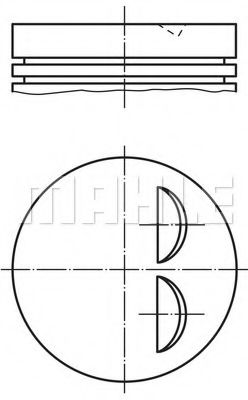 PERFECT CIRCLE 56 01438 0 Поршень для OPEL MANTA B CC (Опель Манта б cc) PERFECT CIRCLE 56 01438 0 Поршень для OPEL MANTA B CC (Опель Манта б cc)