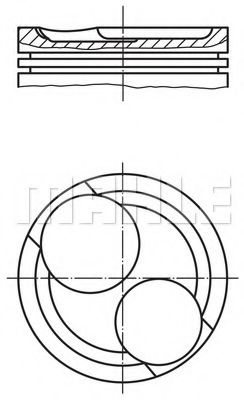 PERFECT CIRCLE 56 01698 0 Поршень для OPEL MANTA B CC (Опель Манта б cc) PERFECT CIRCLE 56 01698 0 Поршень для OPEL MANTA B CC (Опель Манта б cc)