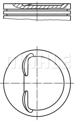 PERFECT CIRCLE 56 05888 0 Поршень для FIAT TEMPRA (Фиат Тэмпра) PERFECT CIRCLE 56 05888 0 Поршень для FIAT TEMPRA (Фиат Тэмпра)