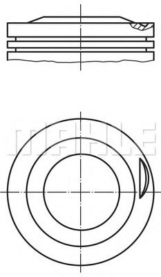 PERFECT CIRCLE 56 07698 1 Поршень для MAZDA 323 III (Мазда 323 3) PERFECT CIRCLE 56 07698 1 Поршень для MAZDA 323 III (Мазда 323 3)