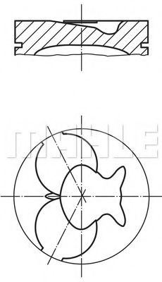 PERFECT CIRCLE 56 11978 0 Поршень для MERCEDESBENZ (Мерседес бенц) PERFECT CIRCLE 56 11978 0 Поршень для MERCEDESBENZ (Мерседес бенц)