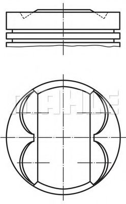 PERFECT CIRCLE 56 08508 0 Поршень для SAAB 900 II (Сааб 900 2) PERFECT CIRCLE 56 08508 0 Поршень для SAAB 900 II (Сааб 900 2)