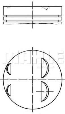 PERFECT CIRCLE 56 01668 0 Поршень для MERCEDES-BENZ CABRIOLET (Мэрcэдэс-бэнз Cабриолэт) PERFECT CIRCLE 56 01668 0 Поршень для MERCEDES-BENZ CABRIOLET (Мэрcэдэс-бэнз Cабриолэт)