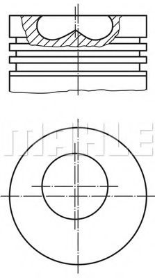 PERFECT CIRCLE 59 83048 C Поршень для RENAULT MASTER I (Рено Мастэр и) PERFECT CIRCLE 59 83048 C Поршень для RENAULT MASTER I (Рено Мастэр и)