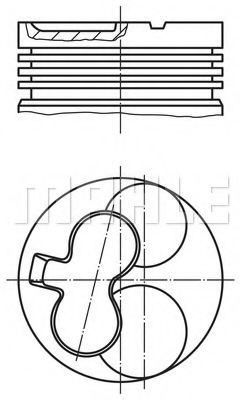 PERFECT CIRCLE 56 07138 0 Поршень для OPEL CORSA SWING (Опель Корса свинг) PERFECT CIRCLE 56 07138 0 Поршень для OPEL CORSA SWING (Опель Корса свинг)